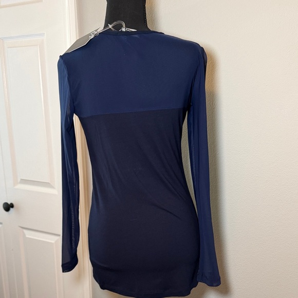 Anatomie NWT Navy Long Sleeve Top - Picture 3 of 7